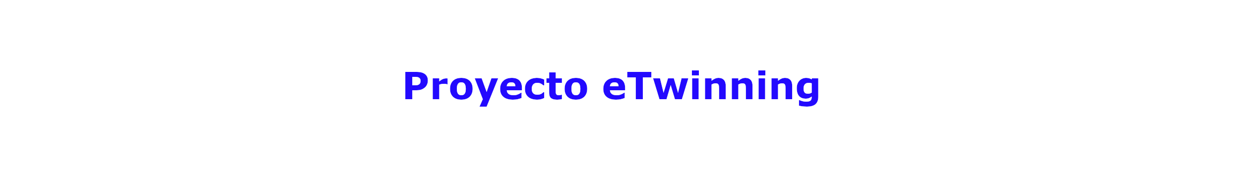 Proyecto eTwinning