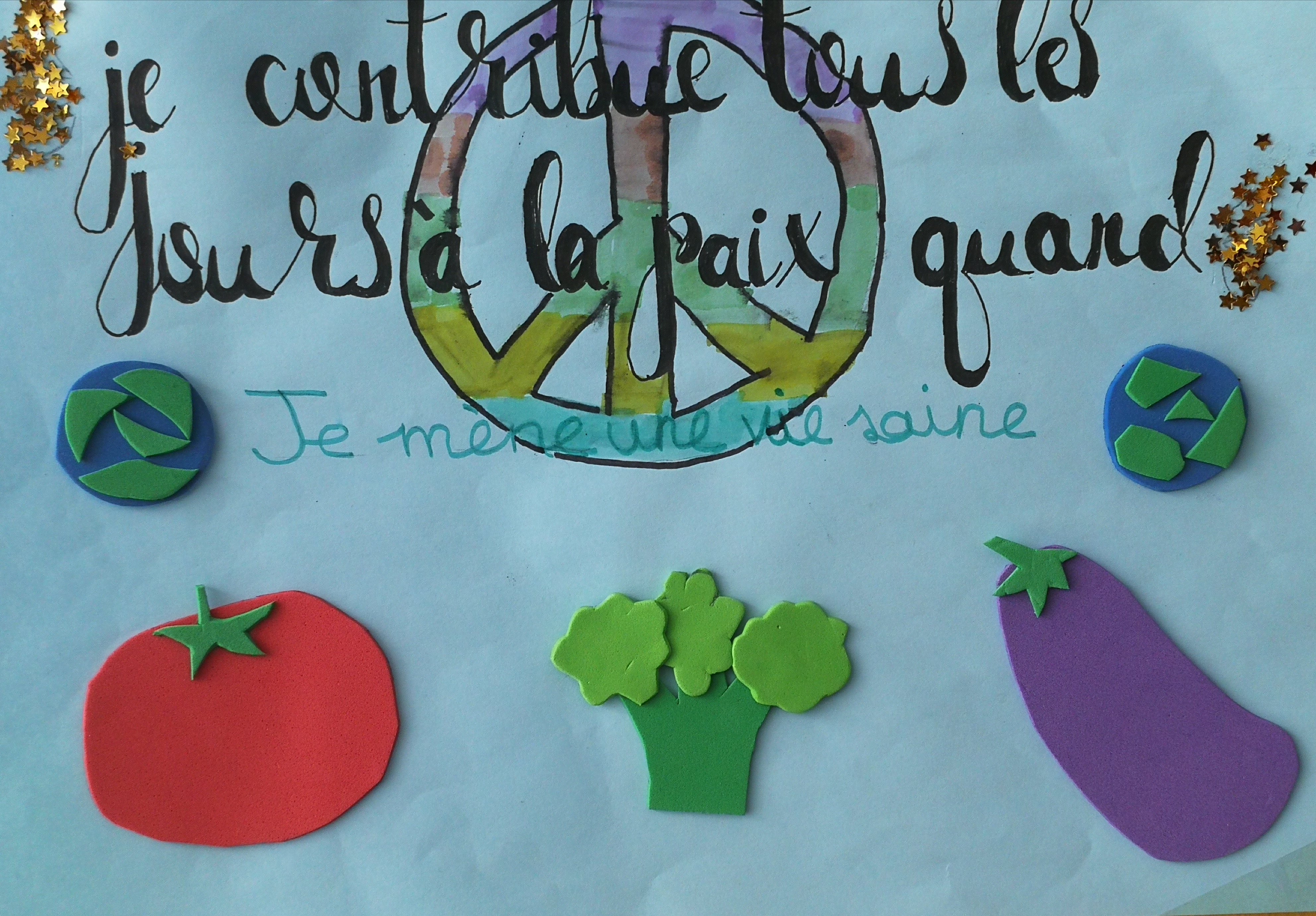 FRASES PARA LA PAZ EN CLASE DE FRANCÉS