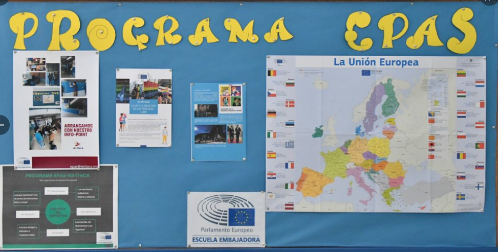 PRIMEROS PASOS COMO ESCUELA EMBAJADORA DEL PARLAMENTO EUROPEO