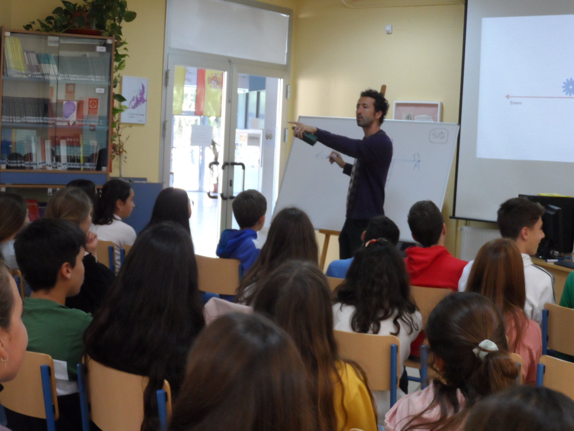 VISITA DEL INVESTIGADOR IGNASI BARTOMEUS A NUESTRO CENTRO