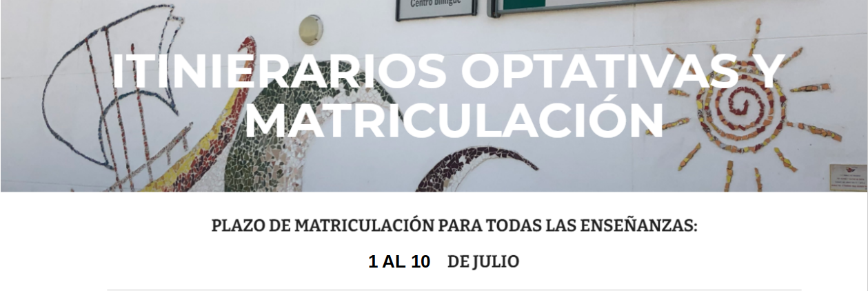 Matriculación 2024/ 2025