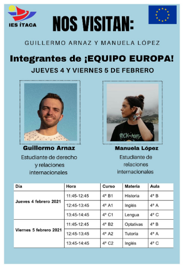 TALLER DE FORMACIÓN EQUIPO EUROPA